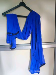 Blue Party Wear anarkali