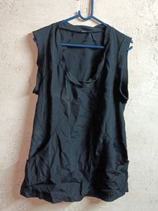GUESS Summer Fashion Top Sleeveless Black