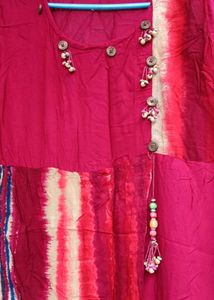 Tie-Dye Pink Tunic Top