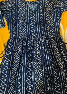 Stylish Printed Kurti with Slit