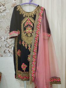Beautiful Embroidered Sharara Set