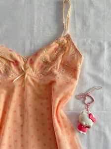 Peach cami top