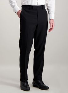 Men's Black Formal Trousers