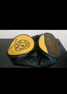 Polyester Duffle Bag For Unisex,Multi Colour And Black Polyester Muscle Blaze Bag For Gym .Zip Colour.Shape Duffle. Waterproof.