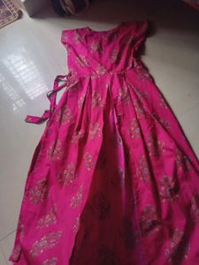 Pink Printed Dress