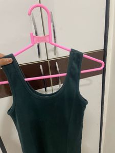 Dark Green Tank Top