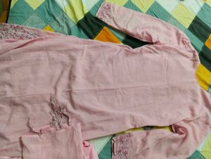 Function Wear Pink Salwar Suit With Stones