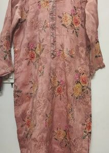 Kurta And Palazzo With Dupatta