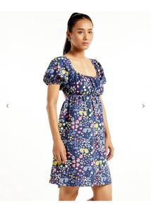 Open Back Floral dress