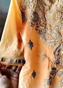 Kurta Set With Churidar Pajama And Dupatta