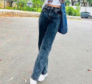 Straight Charcoal Jeans