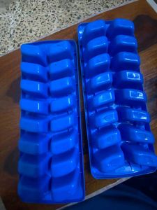 Blue Ice Cube Trays (Set of 2)