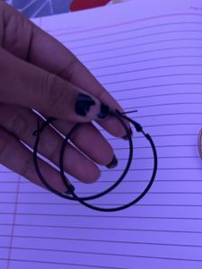 Combo Of Two Hooped Earrings
