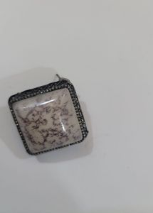 Oxidized Ear Studs