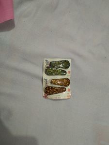 Pair Of 25 Multicolor Tictac Hair Pins For Girls