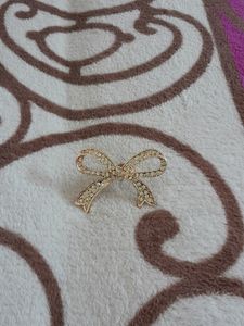 Rosegold Bow Ring.