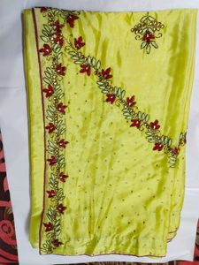 Chiffon Heavy Work Saree