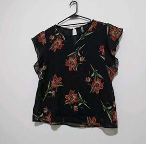 Floral Print Top