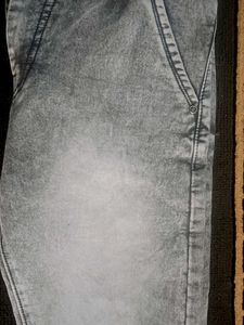 Gray Denim Jeans