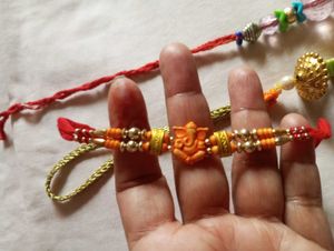 Rakhi, With 5 Lumba Rakhi
