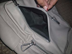 Small Ivory Backpack