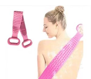 Pink Bath Back Scrubber