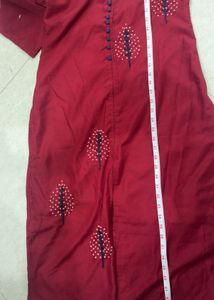 Elegant Maroon Kurta