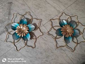 Metal Flower Wall Decor
