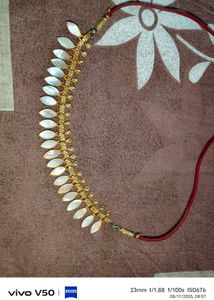 Mother of Pearl & Gold Necklace