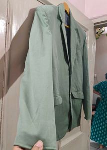 Celery Green Suit Pant With Waistcoat