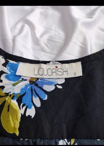 Liquorish Floral Wrap Dress