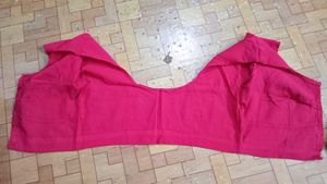 Red Readymade Saree Blouse