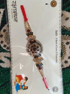 Heavy Diamond Work Rakhi