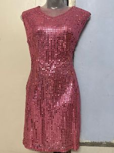 Pintrest Sparkly Pink Party Dress