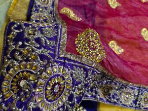 Soft Organza An Net Saree Double Colour Sare😍