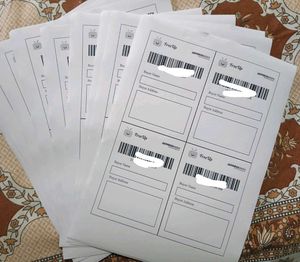 30 Nos Shipping Label