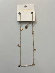 Accessorize London Discy Pendant Chain Necklace