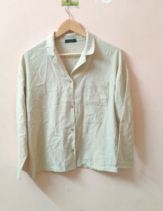 Korean Blazer Button Up Top