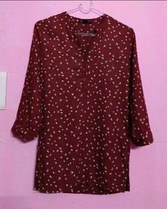 Brown Long Top/ Short Kurti