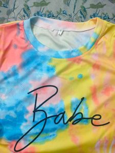 Cute Tie-dye Top🌈