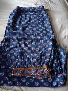 Boho Print Kurti With Pathani Salwar