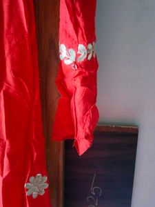 Elegant Red Ethnic Gown