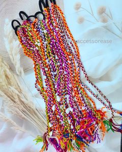 Navratri Braided Hair Ties