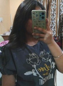 STYLISH DARK GREY TOP