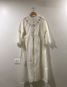 White Slit Kurti....
