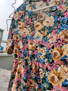 Rio Floral Pinteresty Dress Women