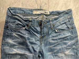 y2k thrift ripped jeans