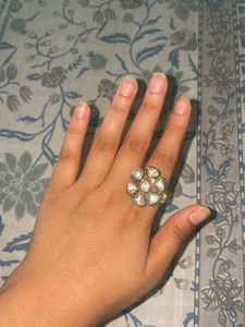 Kundan Statement Ring