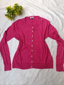 Old navy Pink Knit Cardigan
