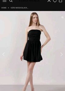 Black Offshoulder Dress